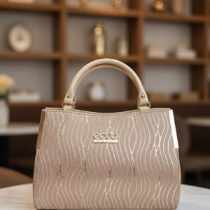 ECCO Elegant Gold-Tone Handbag